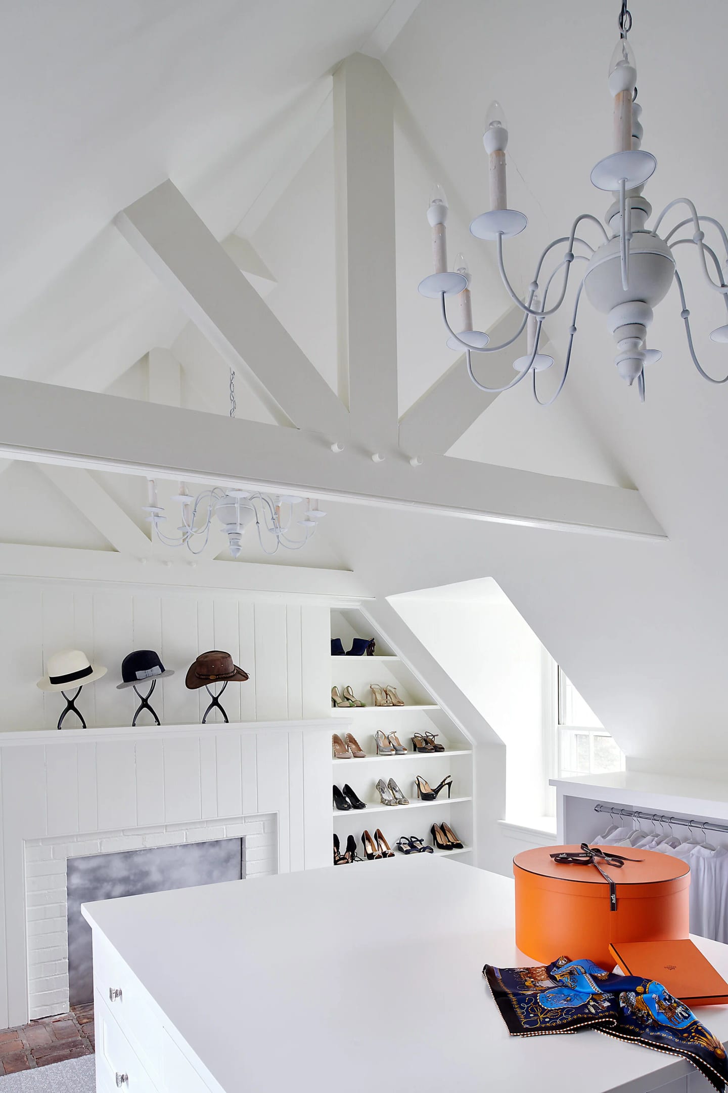 Closet, Antique Pennsylvania Farmhouse in Malvern, Pennsylvania