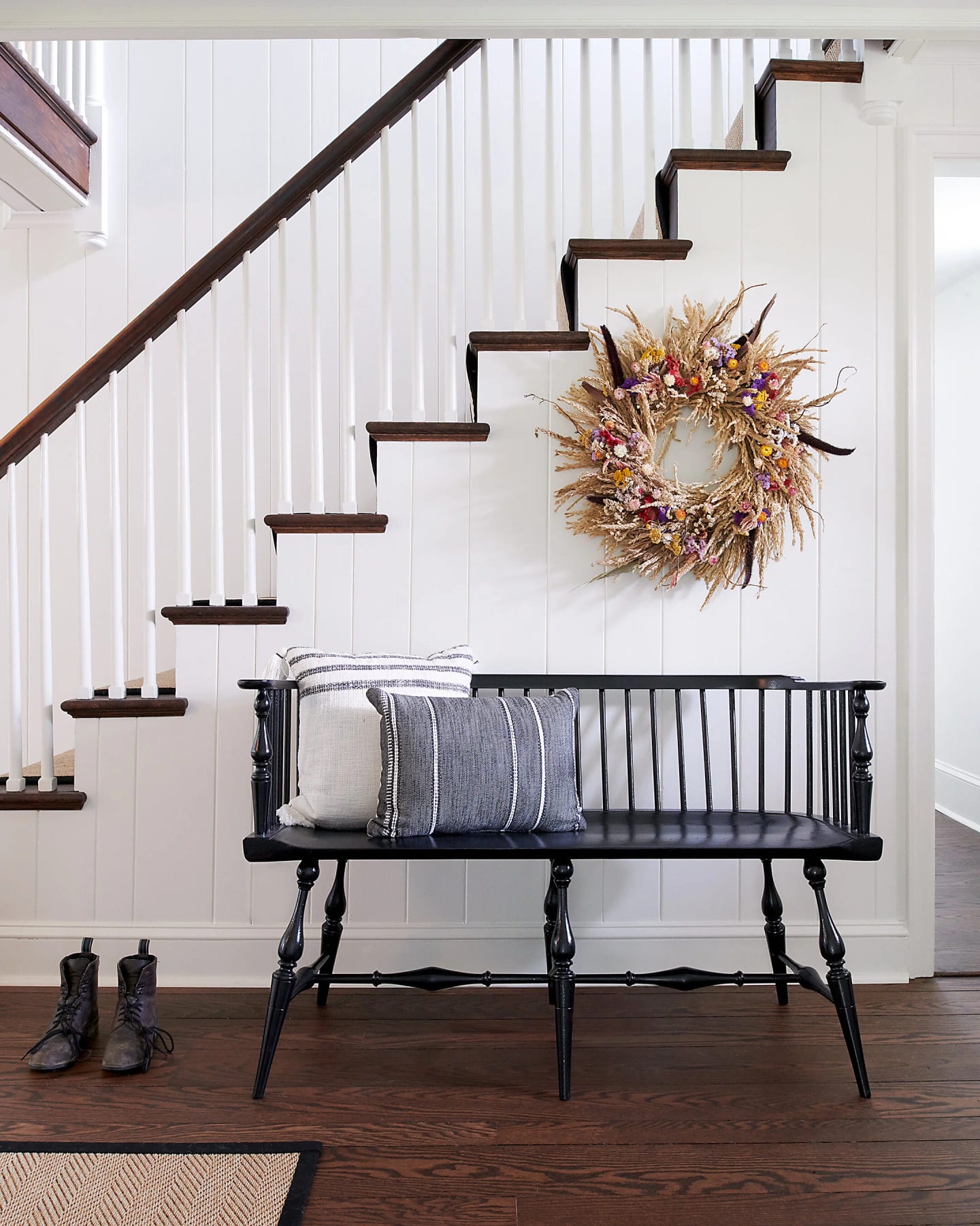 Entry, Antique Pennsylvania Farmhouse in Malvern, Pennsylvania