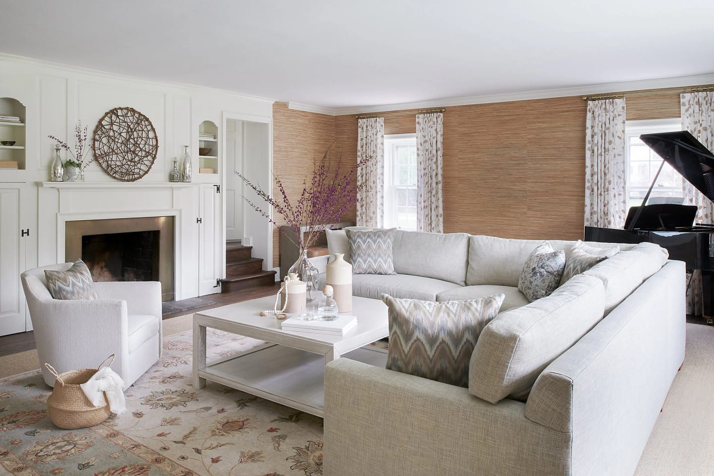 Living, Antique Pennsylvania Farmhouse in Malvern, Pennsylvania