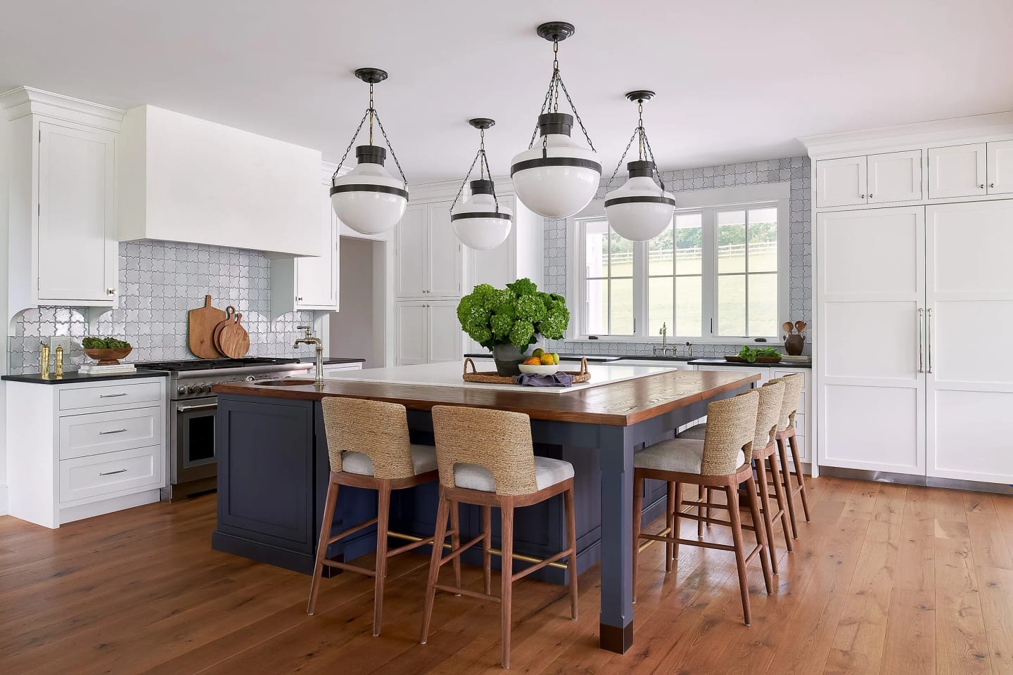 Kitchen, Art School Farmhouse in Yellow Springs, Pennsylvania