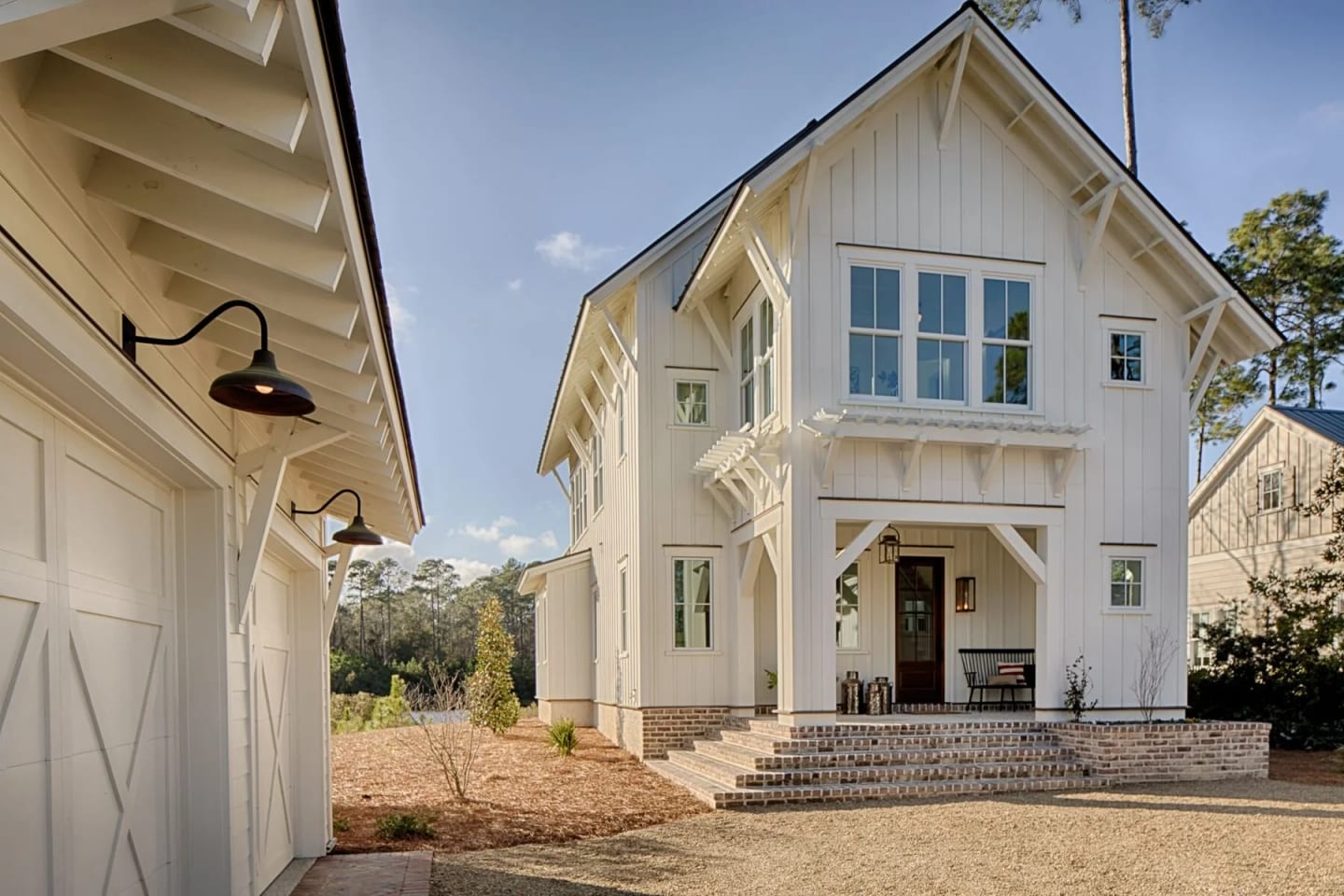Exterior front, Duck Crossing Residence in Palmetto Bluff, South Carolina