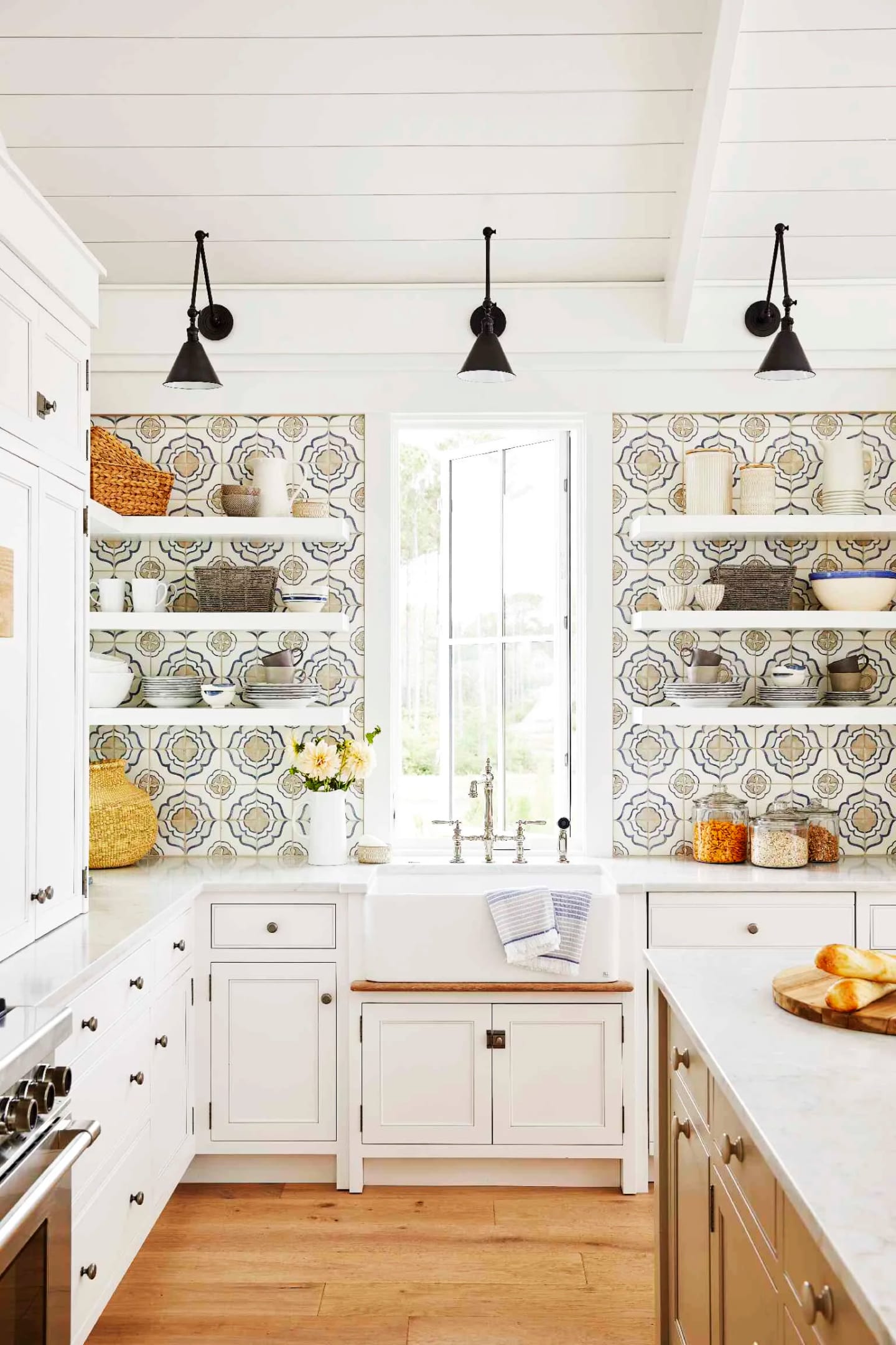 Kitchen magazine cover shot, Duck Crossing Residence in Palmetto Bluff, South Carolina