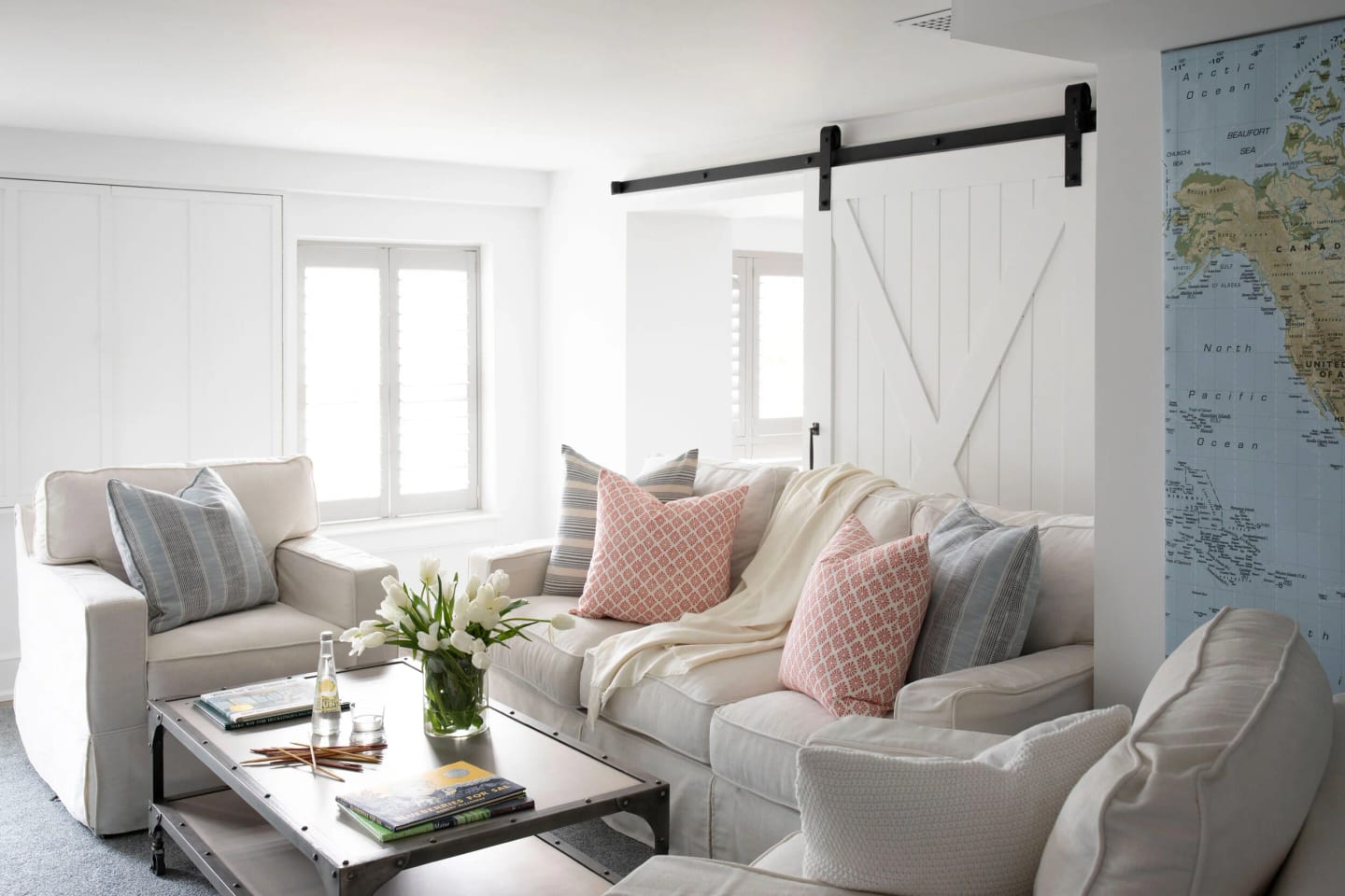 Play room, Main Line Historic Barn conversion in Haverford, Pennsylvania