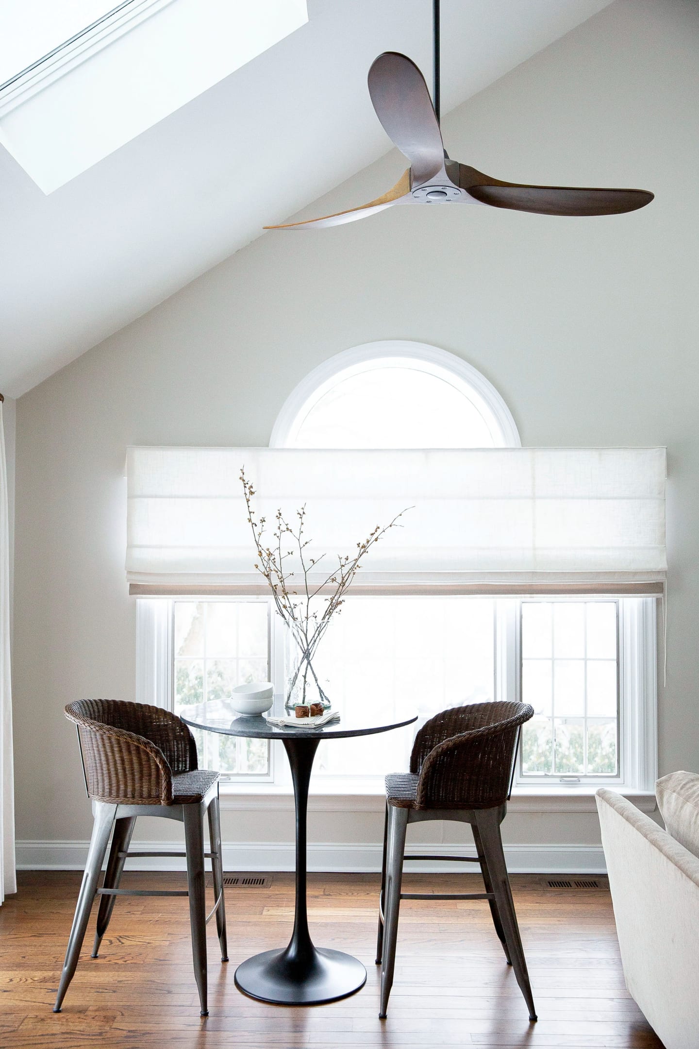 Breakfast nook no crop, Willow View Contemporary Home in Villanova, Pennsylvania